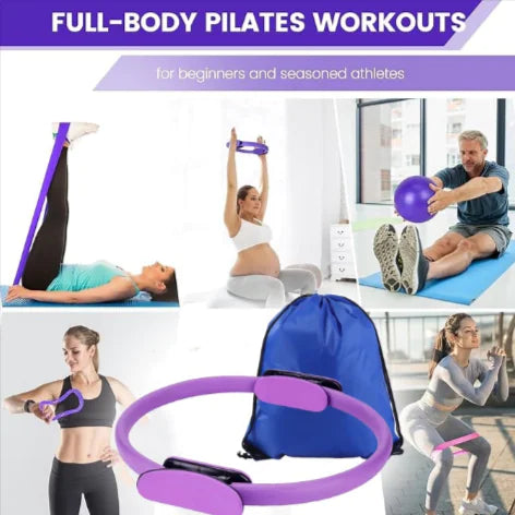 13-Piece YOGA & PILATES Set  - FULL BODY WORKOUT