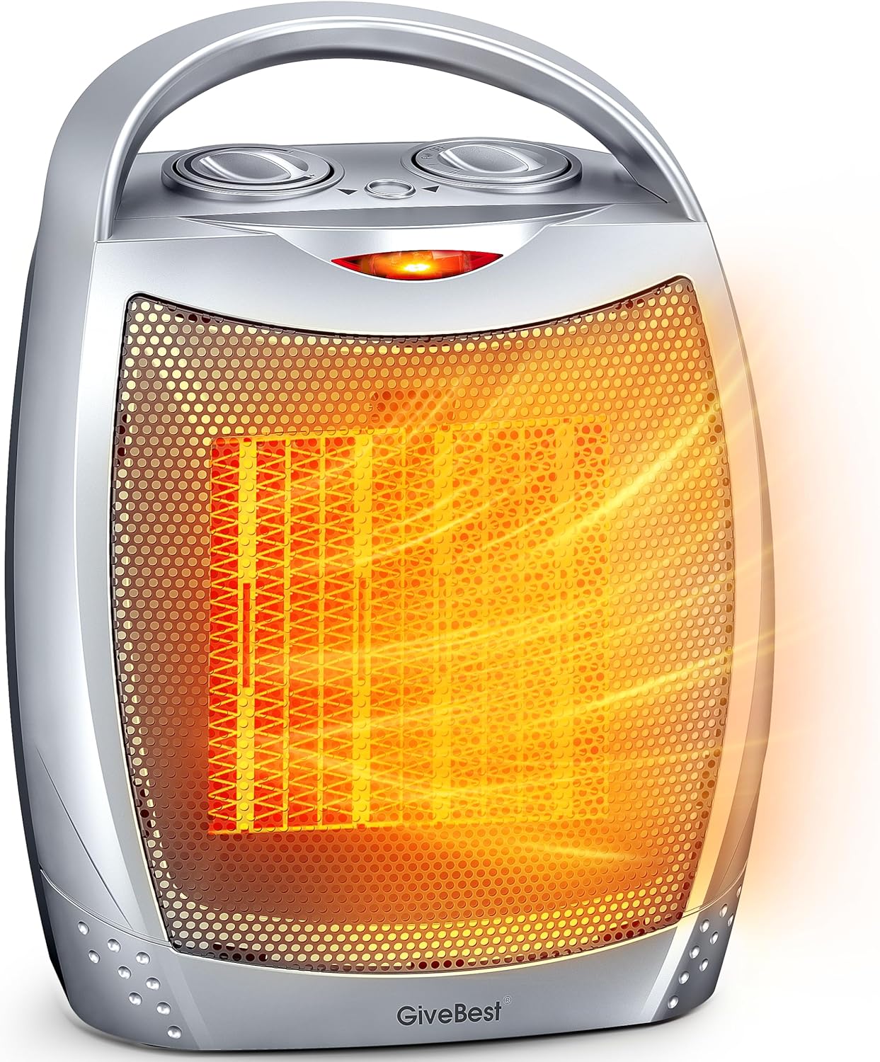 PORTABLE ELECTRIC Space HEATER with Thermostat