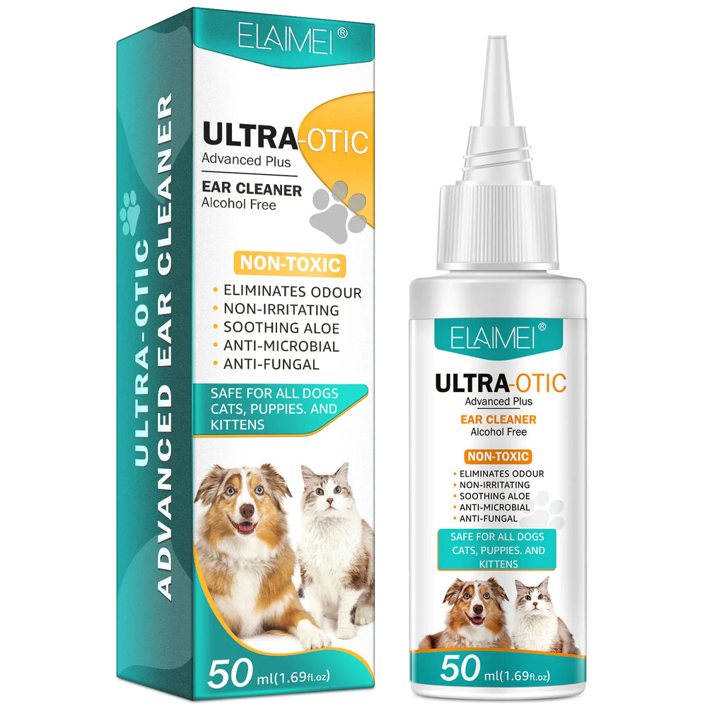 DOGS & CATS EAR CLEANER 50 ml for Clean, Healthy & Comfortable CARE