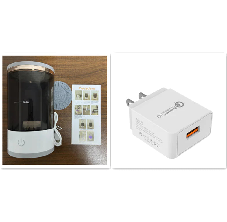 MAKEUP BRUSH CLEANER - Cleans & Dries in Seconds