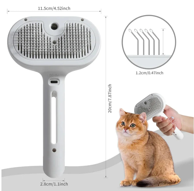Innovative Dogs & CATS Spray Brush - REMOVE SHEDDING HAIR
